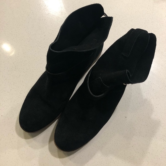 Lucky Brand Black Booties - Size 7.5 - Picture 2 of 4